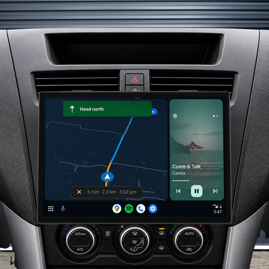 Mazda BT-50 (2012-2017) 13.1" HD Super-Large Plug & Play Head Unit Upgrade Kit: Car Radio with Wireless & Wired Apple CarPlay & Android Auto