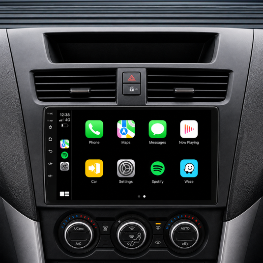 Mazda BT-50 (2012-2017) Plug & Play Head Unit Upgrade Kit: Car Radio with Wireless & Wired Apple CarPlay & Android Auto