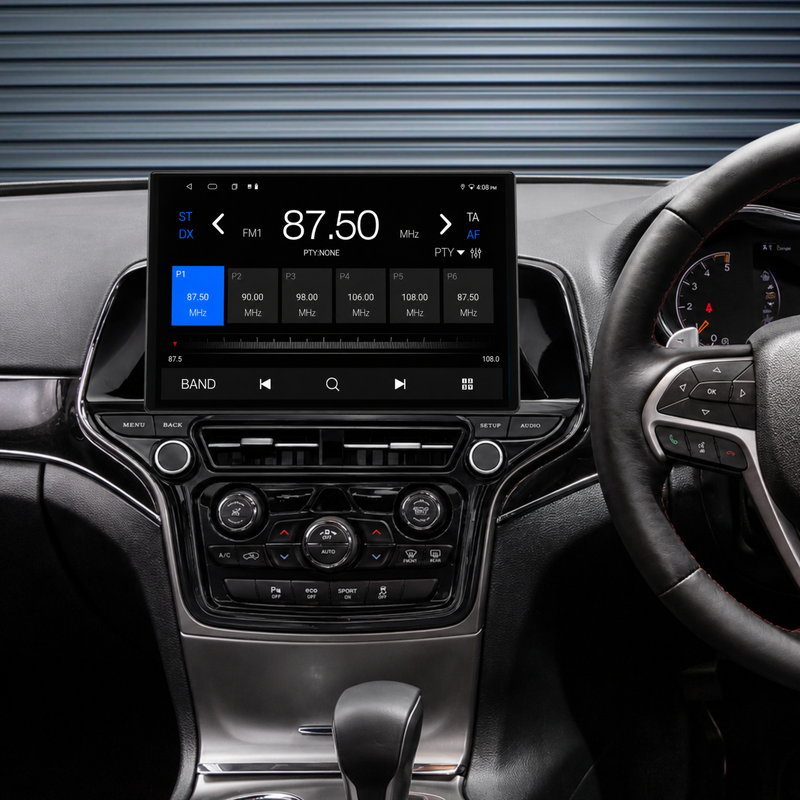 Load image into Gallery viewer, Jeep Grand Cherokee 13.1" HD Large Screen (2014-2022) Plug &amp; Play Head Unit Upgrade Kit: Car Radio with Wireless &amp; Wired Apple CarPlay &amp; Android Auto
