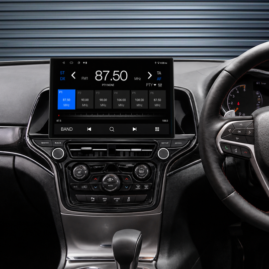 Jeep Grand Cherokee 13.1" HD Large Screen (2014-2022) Plug & Play Head Unit Upgrade Kit: Car Radio with Wireless & Wired Apple CarPlay & Android Auto