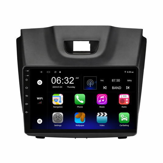 Holden Colorado (2012-2016) Plug & Play Head Unit Upgrade Kit: Car Radio with Wireless & Wired Apple CarPlay & Android Auto (MyLink Compatible)