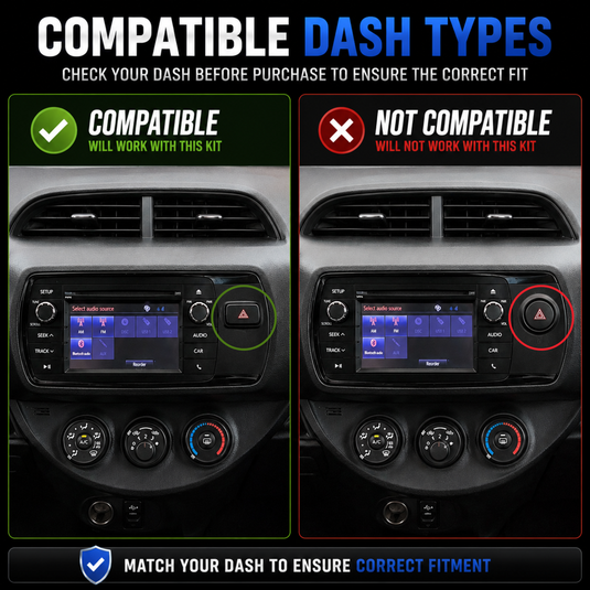 Toyota Yaris (2016-2020) Plug & Play Head Unit Upgrade Kit: Car Radio with Wireless & Wired Apple CarPlay & Android Auto