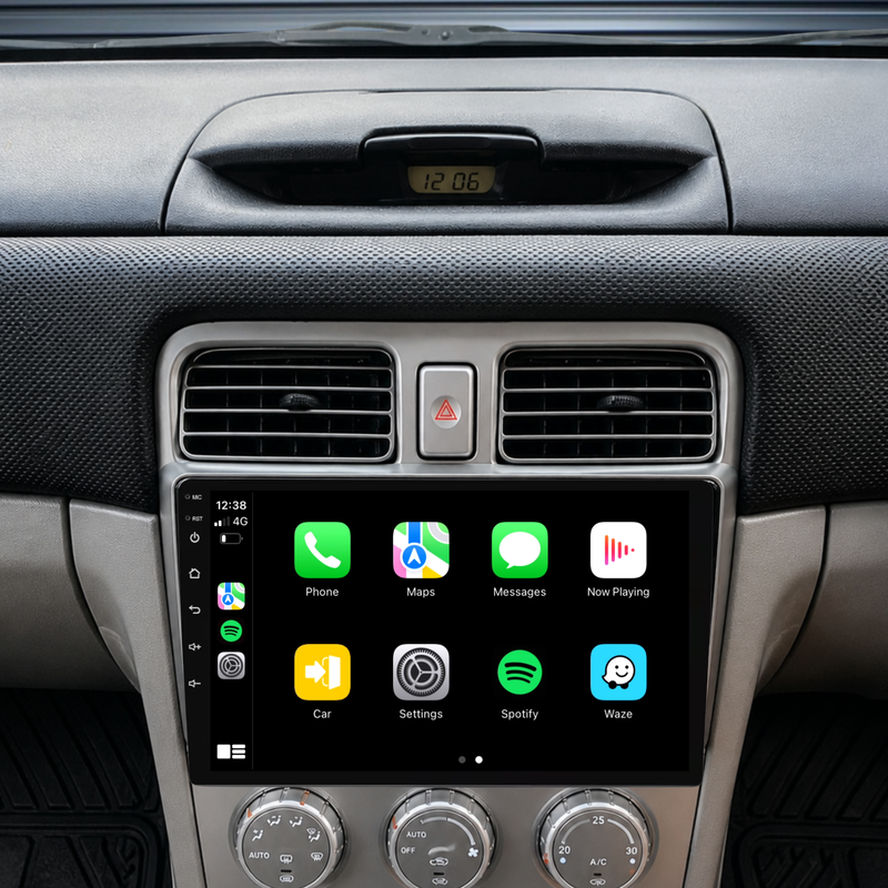 Load image into Gallery viewer, Subaru Forester (2004-2008) Plug &amp; Play Head Unit Upgrade Kit: Car Radio with Wireless &amp; Wired Apple CarPlay &amp; Android Auto
