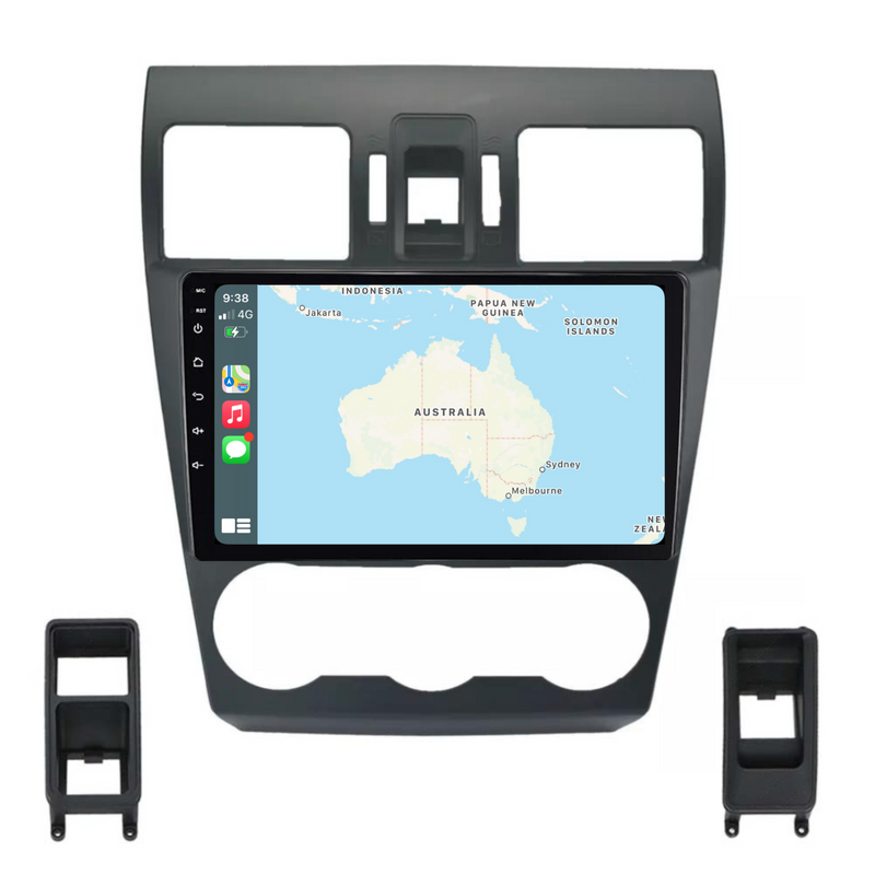 Load image into Gallery viewer, Subaru Forester/Impreza/XV/WRX (2012-2015) Plug &amp; Play Head Unit Upgrade Kit: Car Radio with Wireless &amp; Wired Apple CarPlay &amp; Android Auto
