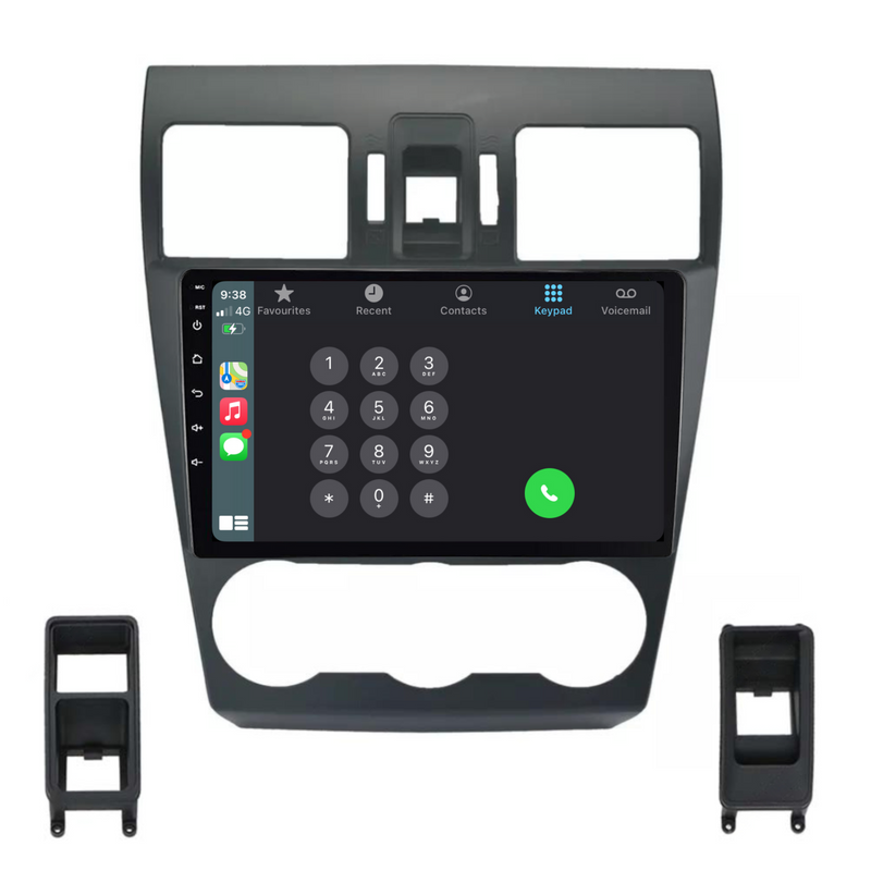 Load image into Gallery viewer, Subaru Forester/Impreza/XV/WRX (2012-2015) Plug &amp; Play Head Unit Upgrade Kit: Car Radio with Wireless &amp; Wired Apple CarPlay &amp; Android Auto
