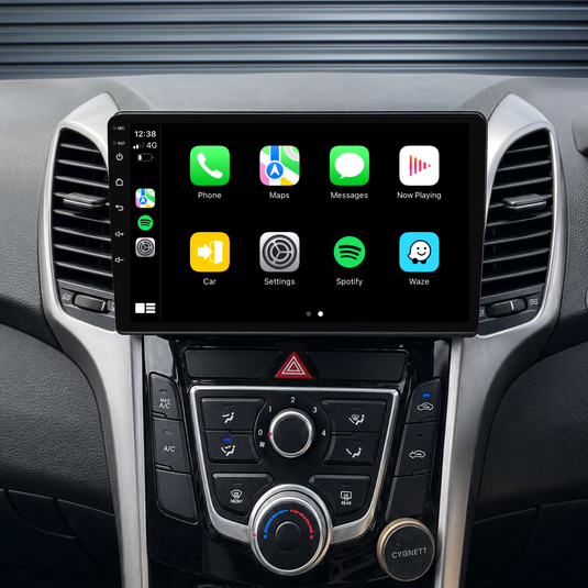 Hyundai i30 (2012-2016) Plug & Play Head Unit Upgrade Kit: Car Radio with Wireless & Wired Apple CarPlay & Android Auto