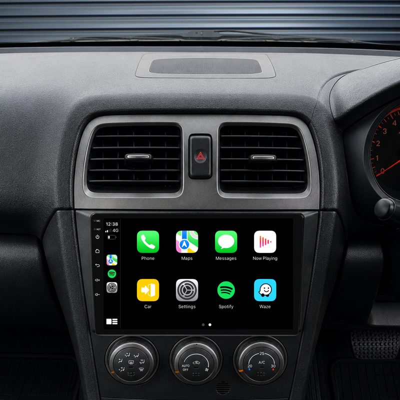 Load image into Gallery viewer, Subaru Impreza / Forester / WRX (2003-2006) Plug &amp; Play Head Unit Upgrade Kit: Car Radio with Wireless &amp; Wired Apple CarPlay &amp; Android Auto
