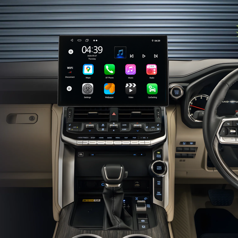 Load image into Gallery viewer, Toyota Landcruiser LC300 300 Series 13.1" HD Ultra Size (2021 - 2025) Plug &amp; Play Head Unit Upgrade Kit: Car Radio with Wireless &amp; Wired Apple CarPlay &amp; Android Auto
