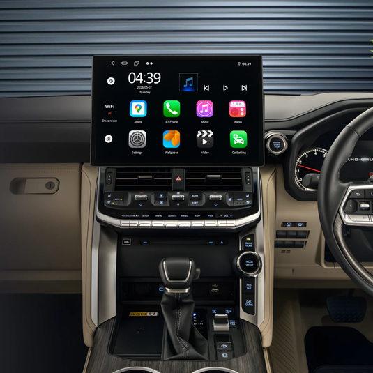 Toyota Landcruiser LC300 300 Series 13.1" HD Ultra Size (2021 - 2025) Plug & Play Head Unit Upgrade Kit: Car Radio with Wireless & Wired Apple CarPlay & Android Auto