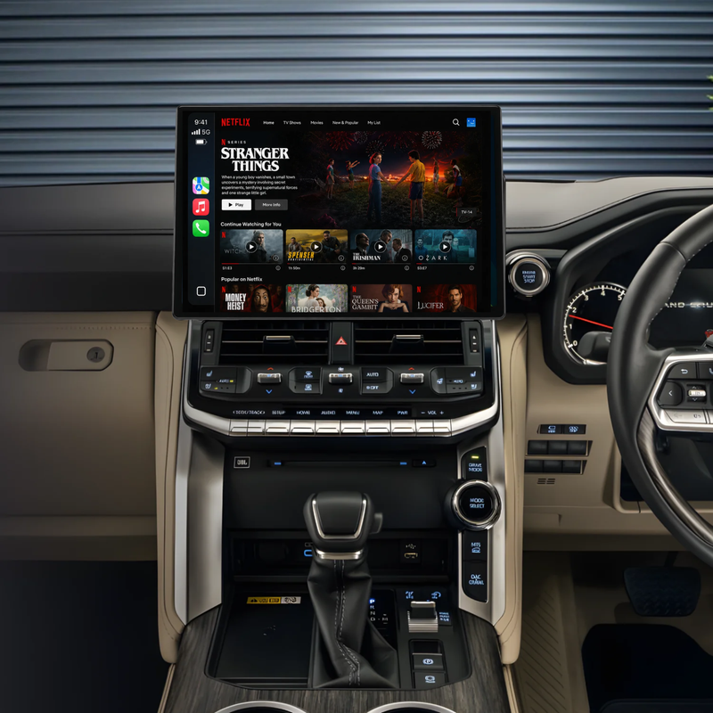 Load image into Gallery viewer, Toyota Landcruiser LC300 300 Series 13.1" HD Ultra Size (2021 - 2025) Plug &amp; Play Head Unit Upgrade Kit: Car Radio with Wireless &amp; Wired Apple CarPlay &amp; Android Auto
