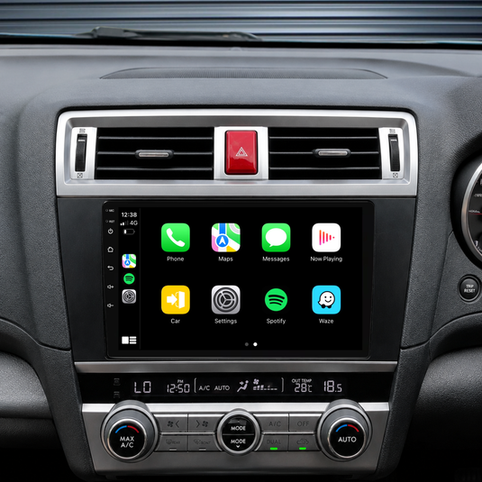 Subaru Legacy/Outback/Liberty (2015-2020) Plug & Play Head Unit Upgrade Kit: Car Radio with Wireless & Wired Apple CarPlay & Android Auto