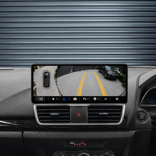 Mazda 3 BM BN (2013-2018) 12.3" HD Plug & Play Head Unit Upgrade Kit: Car Radio with Wireless & Wired Apple CarPlay & Android Auto