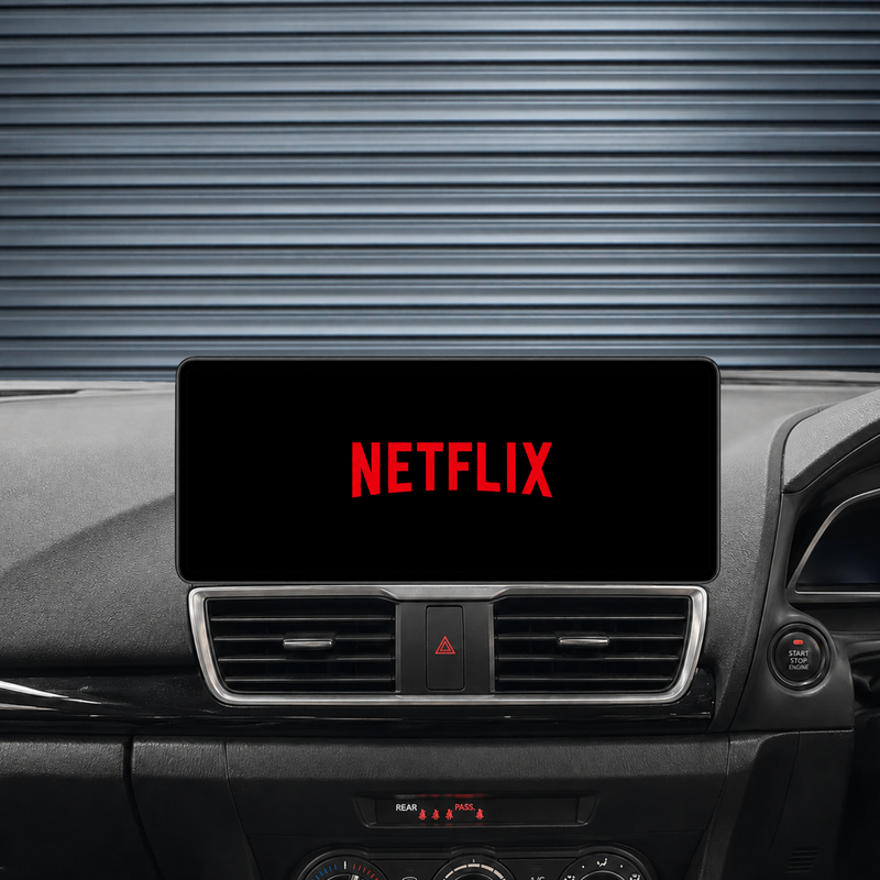 Load image into Gallery viewer, Mazda 3 BM BN (2013-2018) 12.3" HD Plug &amp; Play Head Unit Upgrade Kit: Car Radio with Wireless &amp; Wired Apple CarPlay &amp; Android Auto
