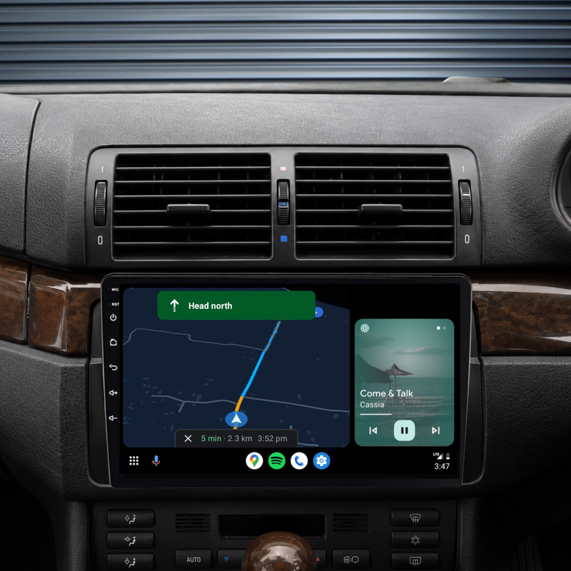 Load image into Gallery viewer, BMW E46 3 Series &amp; M3 (1998-2005) Plug &amp; Play Apple CarPlay &amp; Android Auto Head Unit Upgrade Kit – Wireless Touchscreen GPS Stereo Replacement
