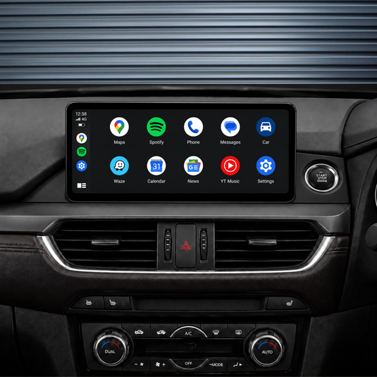 Mazda 6 12.3" HD (2019-2024) Plug & Play Head Unit Upgrade Kit: Car Radio with Wireless & Wired Apple CarPlay & Android Auto