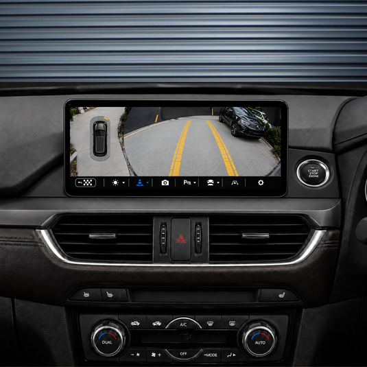 Mazda 6 12.3" HD (2019-2024) Plug & Play Head Unit Upgrade Kit: Car Radio with Wireless & Wired Apple CarPlay & Android Auto