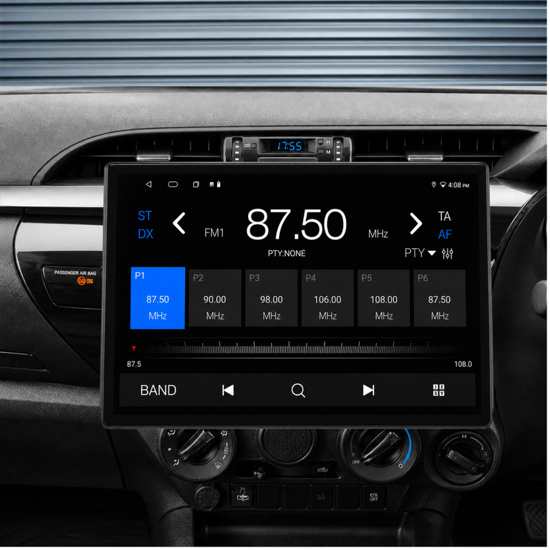 Load image into Gallery viewer, Toyota Hilux N80 / SR5 (2014-2022) 13.1" HD Ultra-Large Plug &amp; Play Head Unit Upgrade Kit: Car Radio with Wireless &amp; Wired Apple CarPlay &amp; Android Auto
