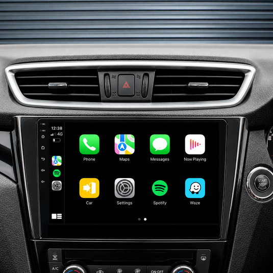 Nissan Qashqai / X-TRAIL (2014-2021) Plug & Play Head Unit Upgrade Kit: Car Radio with Wireless & Wired Apple CarPlay & Android Auto