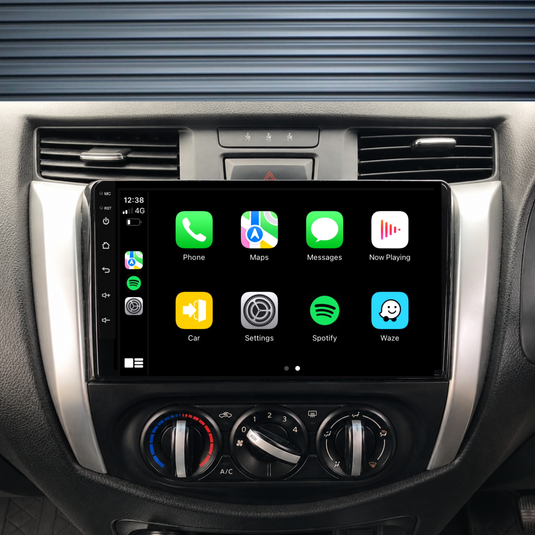 Nissan Navara / NP300 (2015-2022) Plug & Play Head Unit Upgrade Kit: Car Radio with Wireless & Wired Apple CarPlay & Android Auto