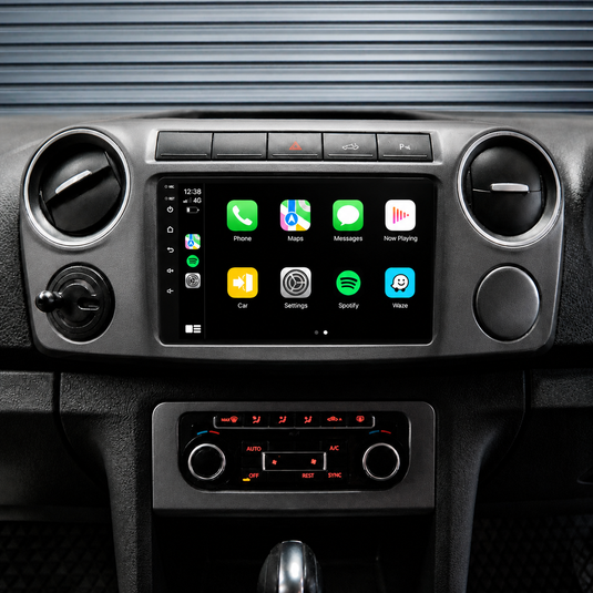 Volkswagen Amarok (2010-2015) Plug & Play Head Unit Upgrade Kit: Car Radio with Wireless & Wired Apple CarPlay & Android Auto