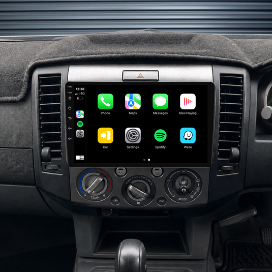 Mazda BT-50 (2006-2010) Plug & Play Head Unit Upgrade Kit: Car Radio with Wireless & Wired Apple CarPlay & Android Auto