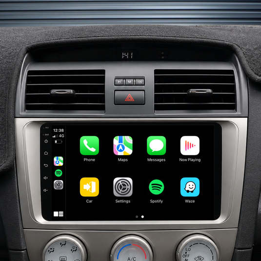 Toyota Camry / Aurion (2006-2011) Plug & Play Head Unit Upgrade Kit: Car Radio with Wireless & Wired Apple CarPlay & Android Auto