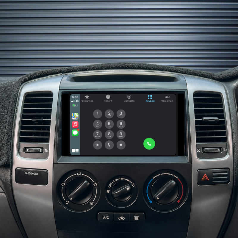 Load image into Gallery viewer, Toyota Prado 120 Series (2003-2009) Plug &amp; Play Head Unit Upgrade Kit: Car Radio with Wireless &amp; Wired Apple CarPlay &amp; Android Auto
