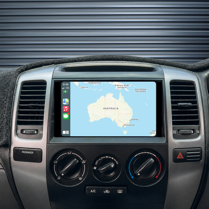 Load image into Gallery viewer, Toyota Prado 120 Series (2003-2009) Plug &amp; Play Head Unit Upgrade Kit: Car Radio with Wireless &amp; Wired Apple CarPlay &amp; Android Auto

