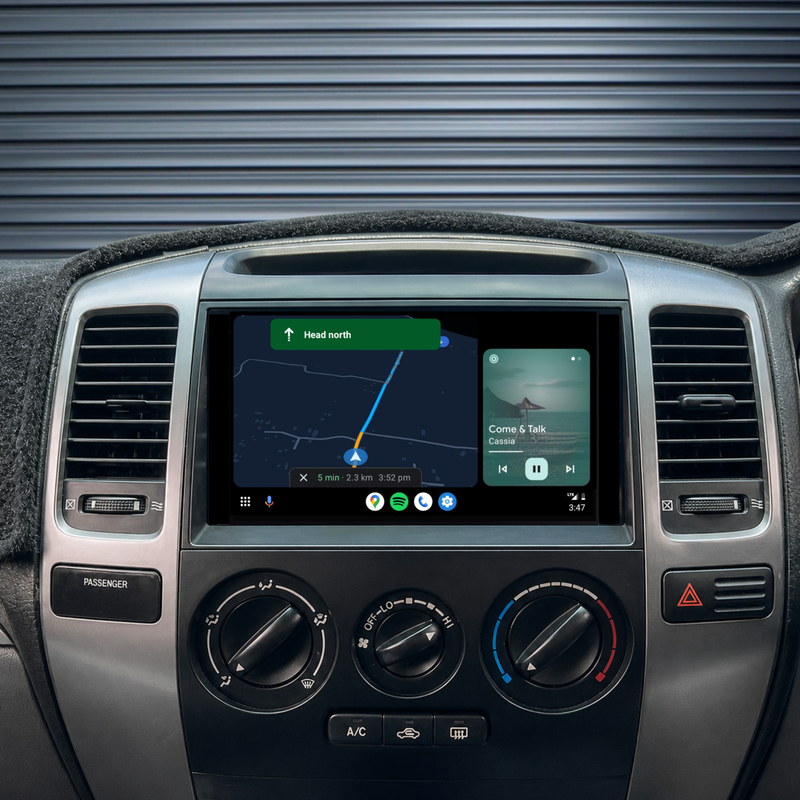 Load image into Gallery viewer, Toyota Prado 120 Series (2003-2009) Plug &amp; Play Head Unit Upgrade Kit: Car Radio with Wireless &amp; Wired Apple CarPlay &amp; Android Auto
