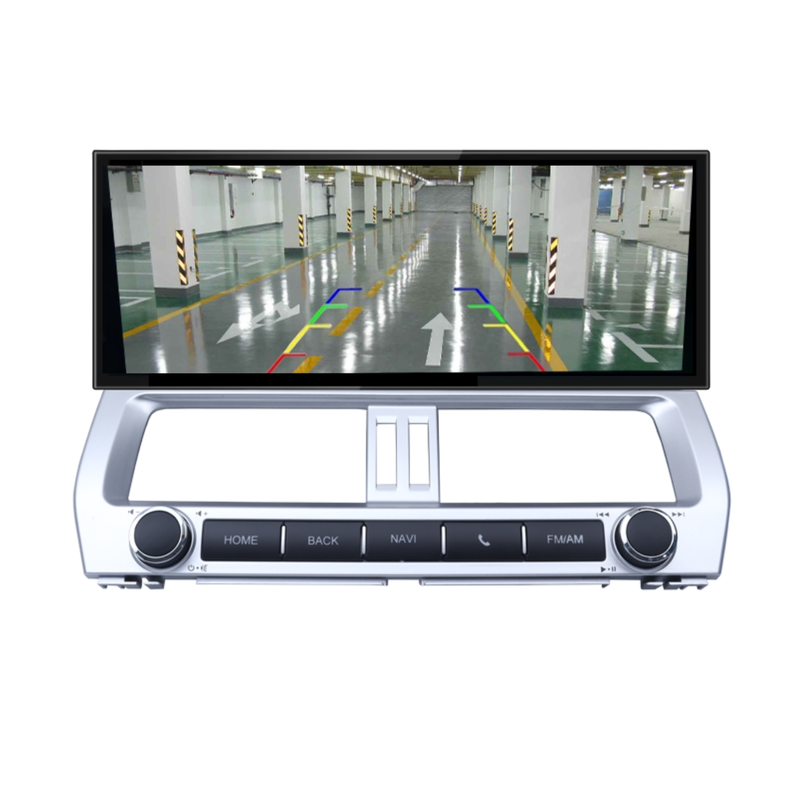 Load image into Gallery viewer, Toyota Prado (2018-2024) 12.3" HD Plug &amp; Play Head Unit Upgrade Kit: Car Radio with Wireless &amp; Wired Apple CarPlay &amp; Android Auto
