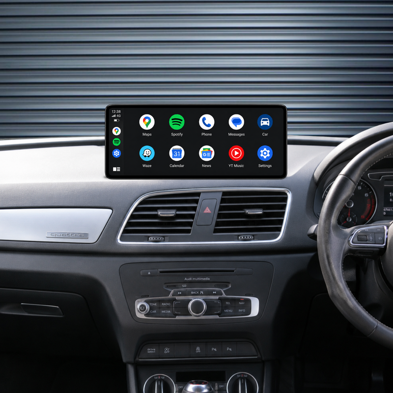 Load image into Gallery viewer, Audi Q3 / RSQ3 / 8U (2012-2018) Plug &amp; Play Head Unit Upgrade Kit: Car Radio with Wireless &amp; Wired Apple CarPlay &amp; Android Auto
