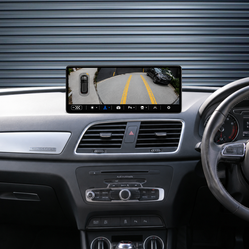 Load image into Gallery viewer, Audi Q3 / RSQ3 / 8U (2012-2018) Plug &amp; Play Head Unit Upgrade Kit: Car Radio with Wireless &amp; Wired Apple CarPlay &amp; Android Auto
