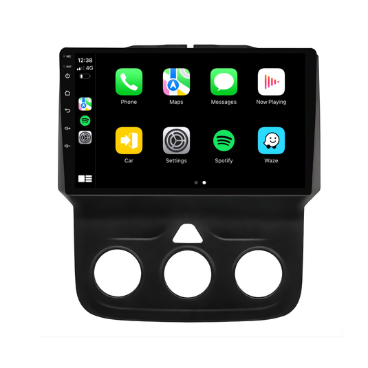 Dodge RAM 1500/5500 (2013-2019) Plug & Play Head Unit Upgrade Kit: Car Radio with Wireless & Wired Apple CarPlay & Android Auto