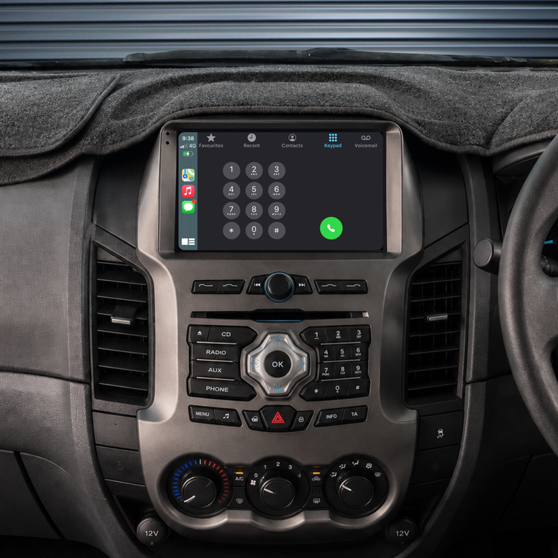 Load image into Gallery viewer, Ford Ranger (2011-2015) Plug &amp; Play Head Unit Upgrade Kit: Car Radio with Wireless &amp; Wired Apple CarPlay &amp; Android Auto

