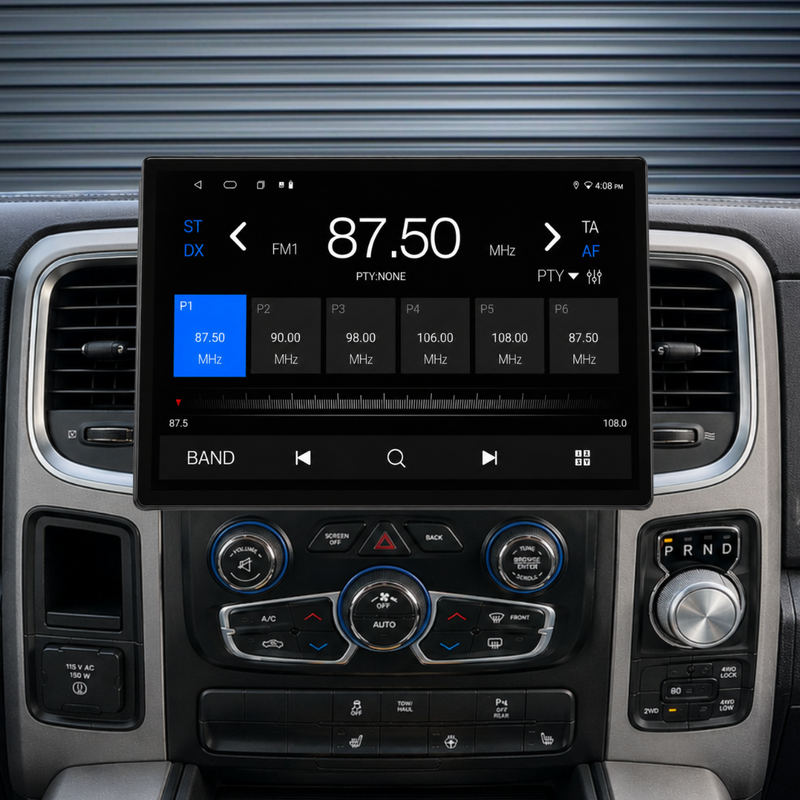 Load image into Gallery viewer, Dodge RAM 13.1" HD 1500/2500 (2013-2019) Plug &amp; Play Head Unit Upgrade Kit: Car Radio with Wireless &amp; Wired Apple CarPlay &amp; Android Auto
