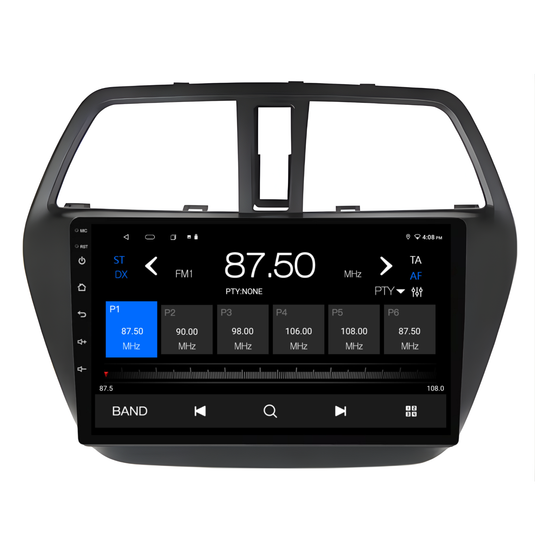 Suzuki S-Cross / S Cross (2012-2016) Plug & Play Head Unit Upgrade Kit: Car Radio with Wireless & Wired Apple CarPlay & Android Auto