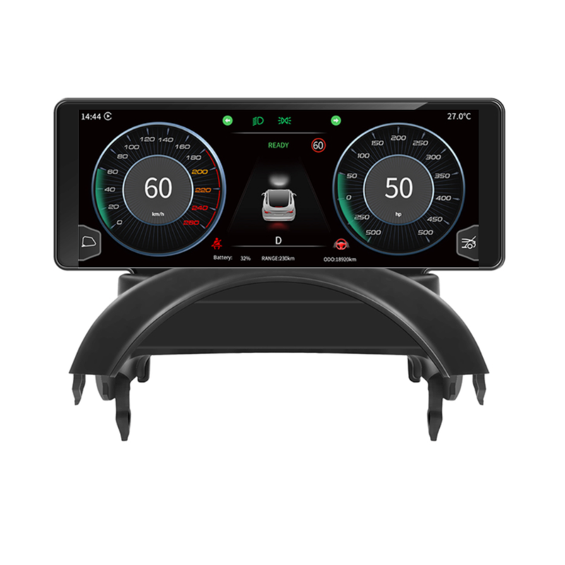 Load image into Gallery viewer, CJ INDUSTRIES 6.9" Apple CarPlay / Android Auto Touchscreen Radio Add-on for Tesla Model 3/Y

