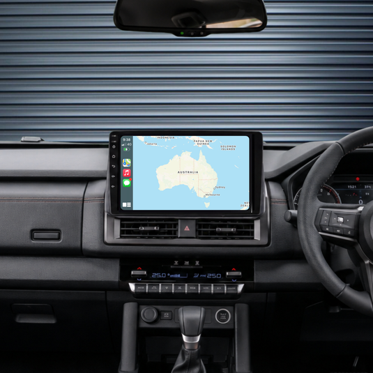 Mitsubishi Triton (2024-2026) Plug & Play Head Unit Upgrade Kit: Car Radio with Wireless & Wired Apple CarPlay & Android Auto