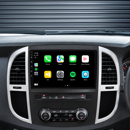 Mercedes Benz Vito W447 (2014-2020) Plug & Play Head Unit Upgrade Kit: Car Radio with Wireless & Wired Apple CarPlay & Android Auto