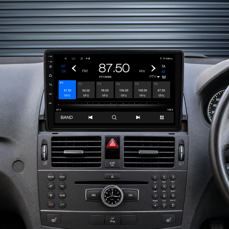 Load image into Gallery viewer, Benz C-Class / W204 S204 (2006-2011) Plug &amp; Play Head Unit Upgrade Kit: Car Radio with Wireless &amp; Wired Apple CarPlay &amp; Android Auto

