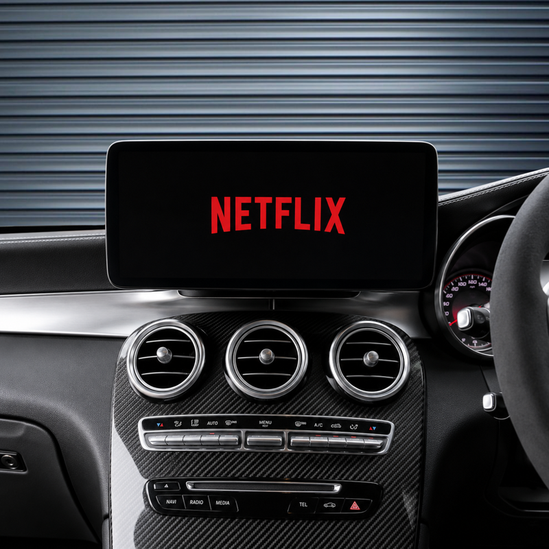 Load image into Gallery viewer, Mercedes Benz C-Class W205 (2014-2019) 12.3" HD Large Premium Plug &amp; Play Head Unit Upgrade Kit: Car Radio with Wireless &amp; Wired Apple CarPlay &amp; Android Auto
