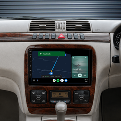 Mercedes Benz S-Class / W220 (1998-2005) Plug & Play Head Unit Upgrade Kit: Car Radio with Wireless & Wired Apple CarPlay & Android Auto