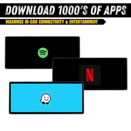 Mazda 3 BM (2013-2018) 12.3" HD Plug & Play Head Unit Upgrade Kit: Car Radio with Wireless & Wired Apple CarPlay & Android Auto