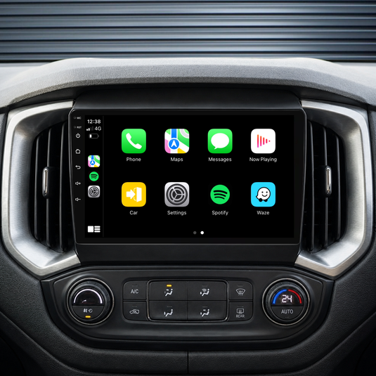 Holden Colorado & Trailblazer Z71/LS/LT/LTZ (2017-2023) Plug & Play Head Unit Upgrade Kit: Car Radio with Wireless & Wired Apple CarPlay & Android Auto
