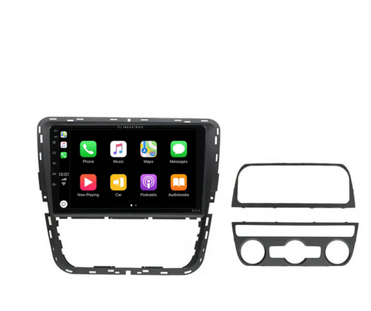 Volkswagen Passat (2012-2015) Plug & Play Head Unit Upgrade Kit: Car Radio with Wireless & Wired Apple CarPlay & Android Auto