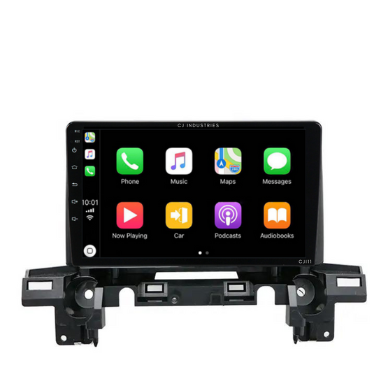 Mazda CX-5 (2018-2022) Plug & Play Head Unit Upgrade Kit: Car Radio with Wireless & Wired Apple CarPlay & Android Auto
