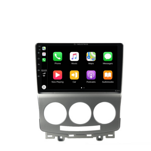 Mazda 5 (2006-2010) Plug & Play Head Unit Upgrade Kit: Car Radio with Wireless & Wired Apple CarPlay & Android Auto